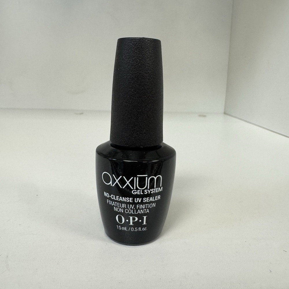 OPI AXXIUM Gel System‎ - No-Cleanse UV Top Sealer AX212  -0.5oz /15ml